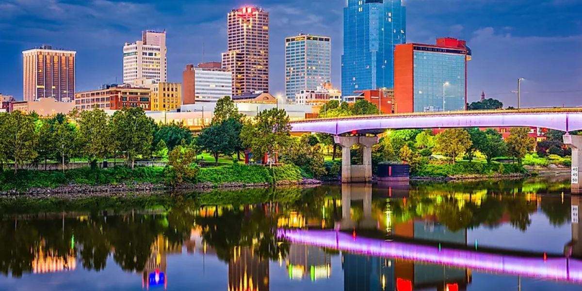 Incredible! The Largest City in Arkansas Now and in 30 Years