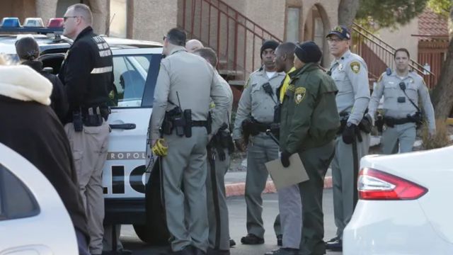 California Arrest in East Las Vegas Shooting Case Suspect in Custody (1)
