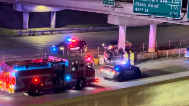 Highway Havoc Truck's Braking Maneuver Results in Pileup on I-30 in Dallas (1)