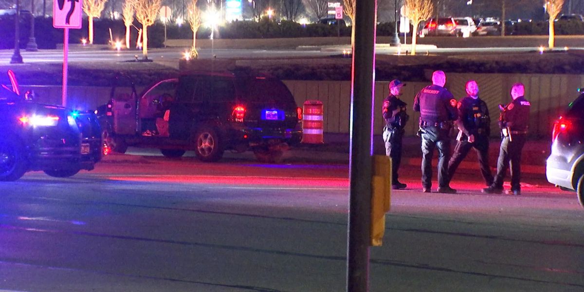 Traffic Mishap Car Strikes Pedestrian Close to Hollywood Casino