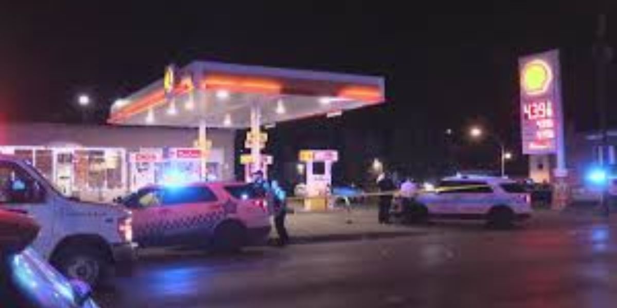 West Side Gas Station Gathering Turns Violent Five Shot, Including 15-Year-Old